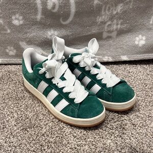 Men's 7/Women's 8.5 Greed Adidas Campus